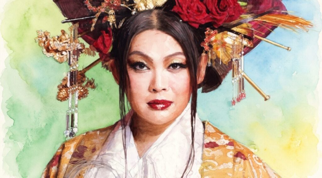 マリアセレンの性別は元男性で「ニューハーフでございます」と公言済み