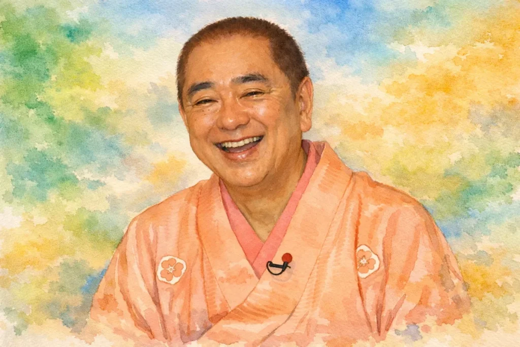 三遊亭好楽の奥さんが亡くなった理由は大腸がん！妻・とみ子の人物像と49年の絆