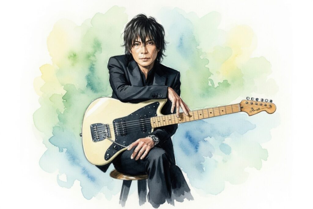 INORANの若い頃がイケメンすぎる！年代別に振り返る美形ギタリストの軌跡